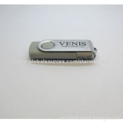 Swivel USB Flash Drive, 128, 256, 512MB, 1, 2, 4, 8, 16, 32, 64GB Capacity